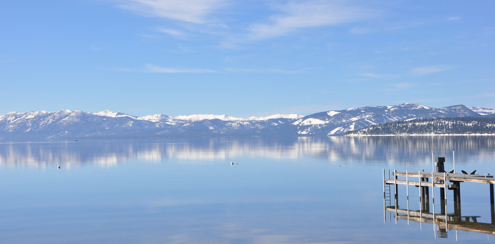 lake tahoe frozen from mourelatos lakeshore resort