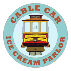 Cable Car Ice Cream Parlor Logo