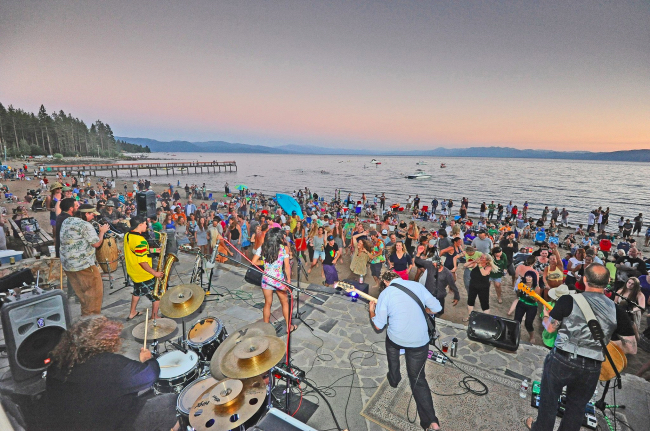 Live Music at Kings Beach in Lake Tahoe