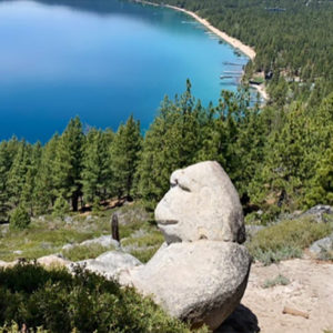 Monkey Rock Hike at Lake Tahoe